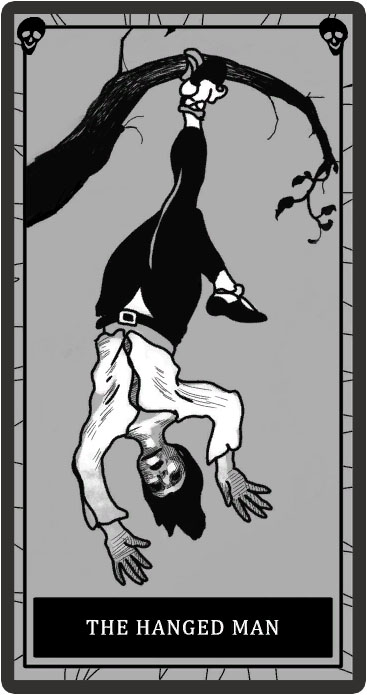 the hanged man karten tarot phasmophobia